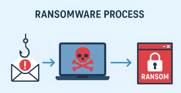ransomware process